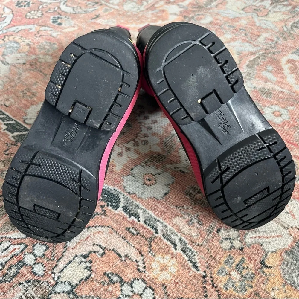 Western Chief Black and Pink Insulated Boots